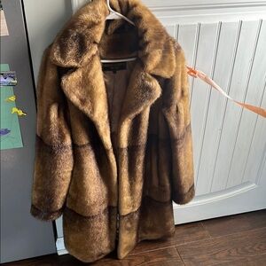 Luxurious Brown Fur Coat